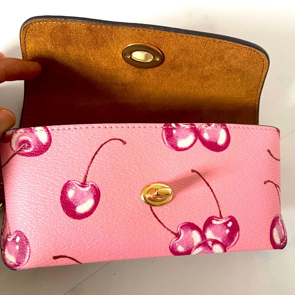 Coach Sunglass Case With Cherry Print # CR912 - Picture 6 of 8